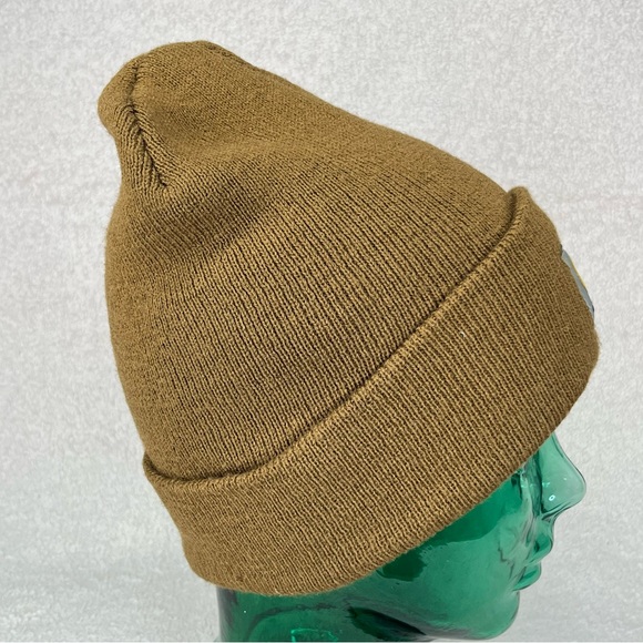 Carhartt Knit Beanie Winter Hat-Brown-Snow-Boho-Bohemian-Casual-Classic-Outdoor - Picture 4 of 8